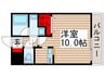 SKビル拾番館 1Rの間取り