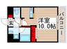 SKビル拾番館 1Rの間取り