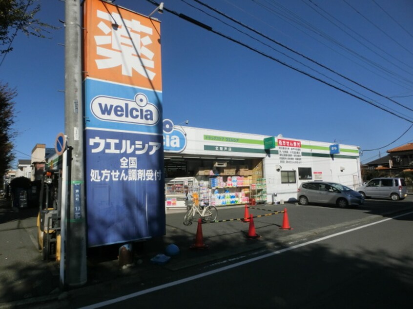 ウェルシア北坂戸店(ドラッグストア)まで160m ガーデンスクエア北坂戸