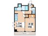 Ｆｗａｌ　ｔｙｍ 1LDKの間取り