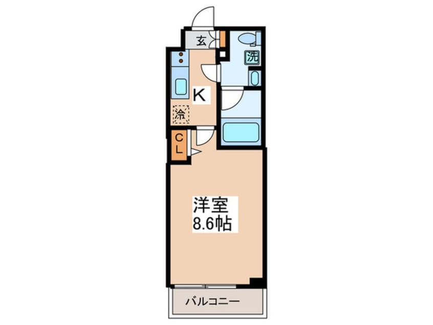 間取図 RELUXIA氷川台（209）