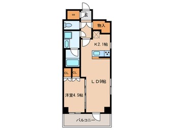 間取図 ガリシアグランデ江戸川橋(802)