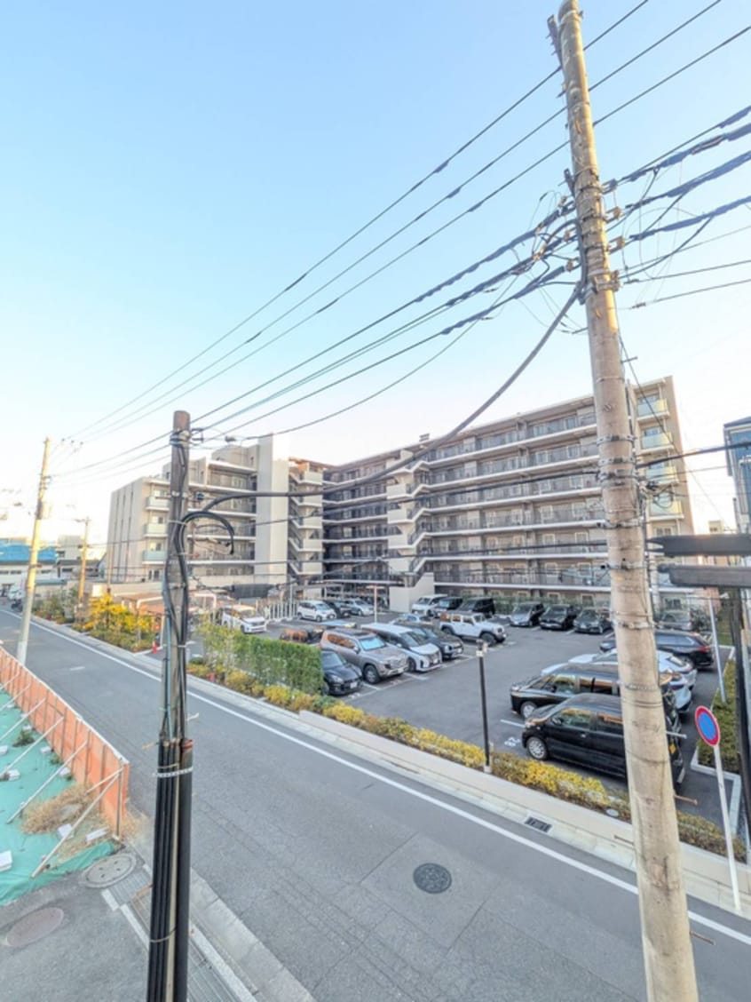 室内からの展望 ｸﾞﾗｽｨｱ新川崎