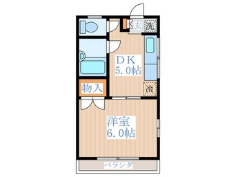 間取図 グリ－ンハイツ