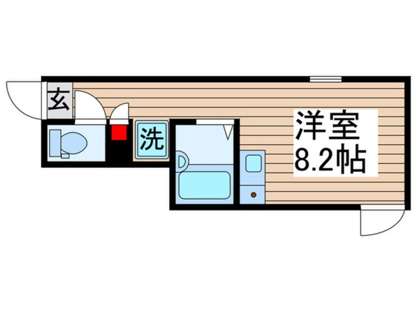 間取図 Reberty北千住