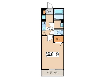 間取図 リブリ・ソレイユ長後