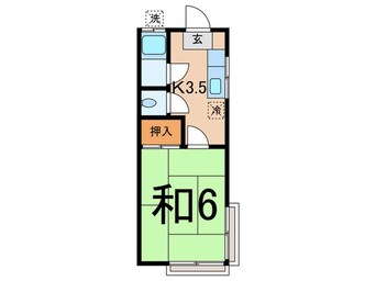 間取図 玉川ハウス