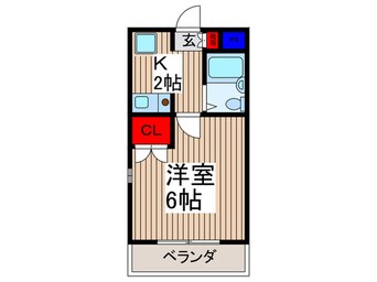 間取図 戸田パ－クハイツ