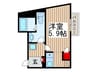 SoleiL.Ⅶ 1Rの間取り