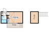 アクアハウス阿佐ヶ谷 1Rの間取り