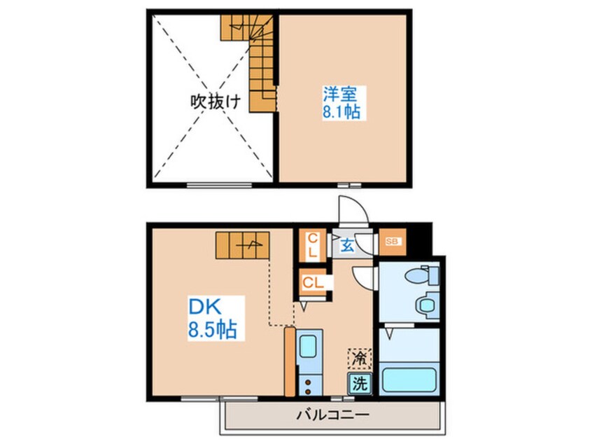 間取図 プラトージョビアル