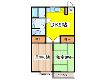 間取図 サフィールシャトー