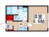エテルノヴァローレ柏 1Kの間取り