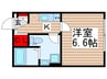 エテルノヴァローレ柏 1Kの間取り
