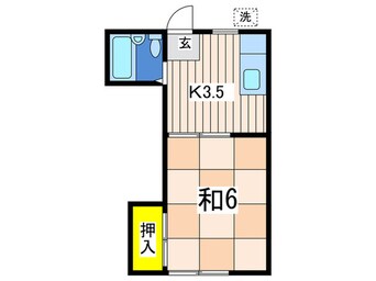 間取図 吉田アパ－ト