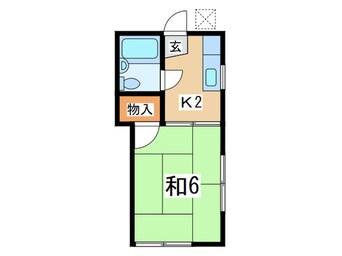 間取図 吉田アパ－ト