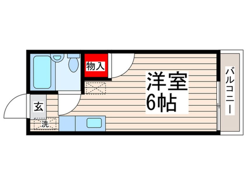 間取図 石津サンハイツ