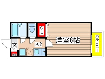 間取図 グリーンヒルズⅢ