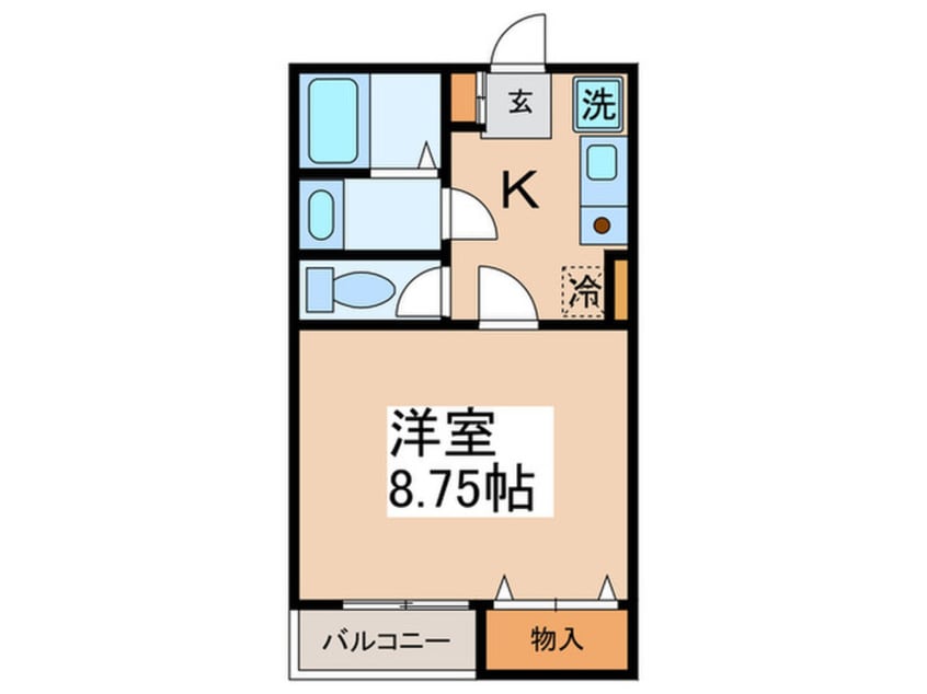 間取図 Ｋ－クロッシング