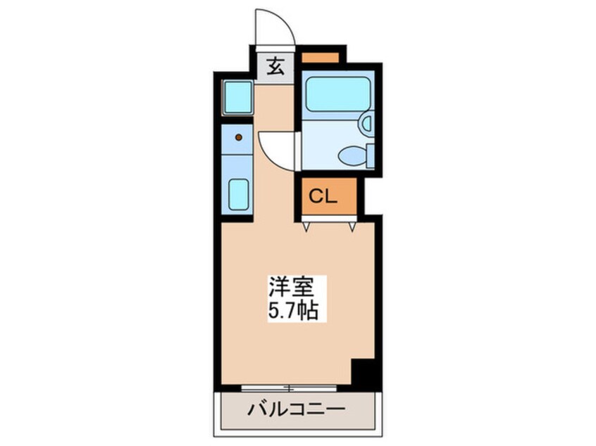 間取図 ﾎｰﾒｽﾄﾌﾟﾗｻﾞ十日市場西館(537)