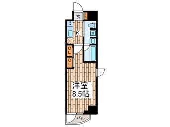 間取図 アジールコート雪が谷大塚