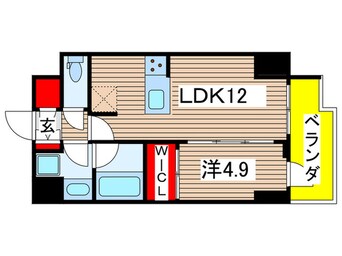 間取図 シーズンフラッツ両国