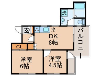 間取図 第２ト－イハイツ