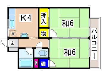 間取図 緑ヶ丘マンション