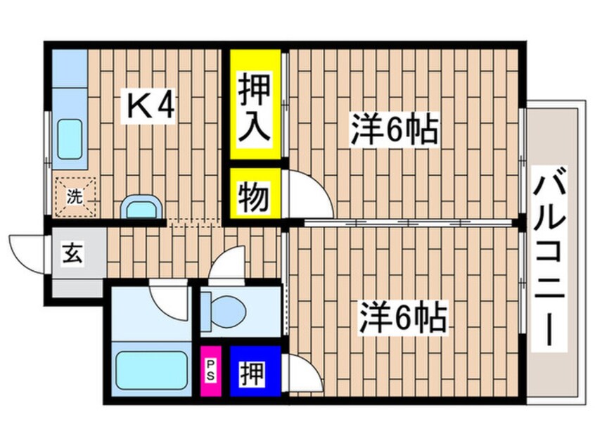 間取図 緑ヶ丘マンション