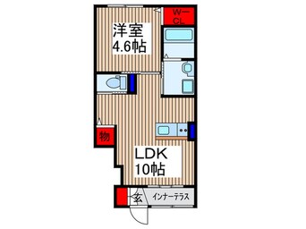 間取図 仮）カルムコマクサ