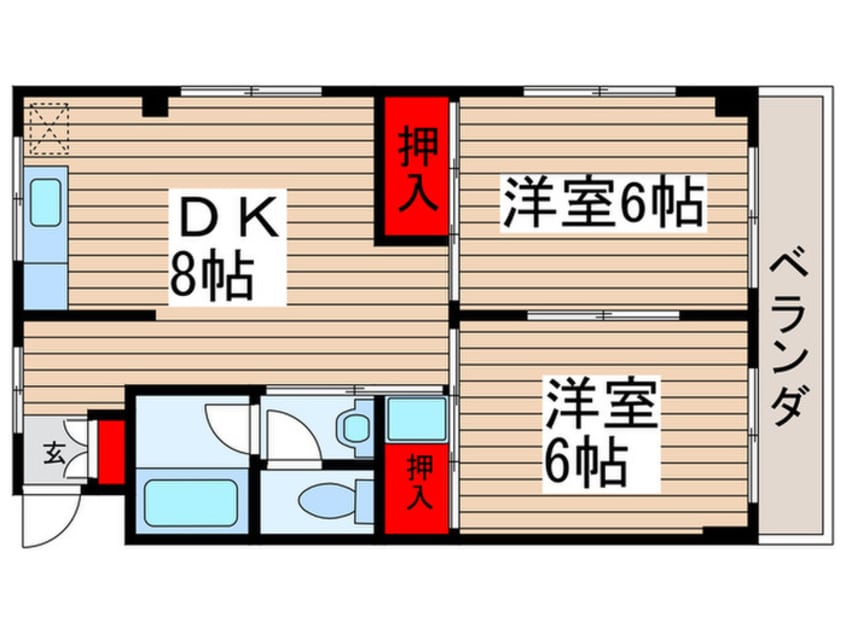 間取図 仁幸マンション