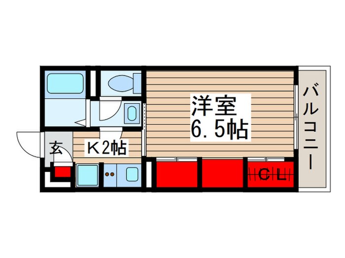 間取り図 リブリ・エクセル長洲