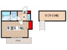 高円寺大和レジデンス 1Kの間取り
