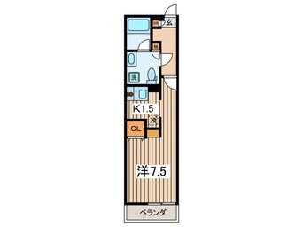 間取図 リブリ・西谷