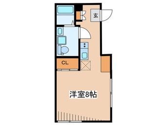 間取図 クオリア渋谷本町