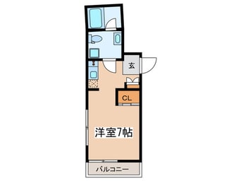 間取図 クオリア渋谷本町