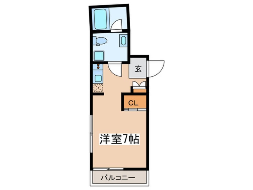 間取図 クオリア渋谷本町