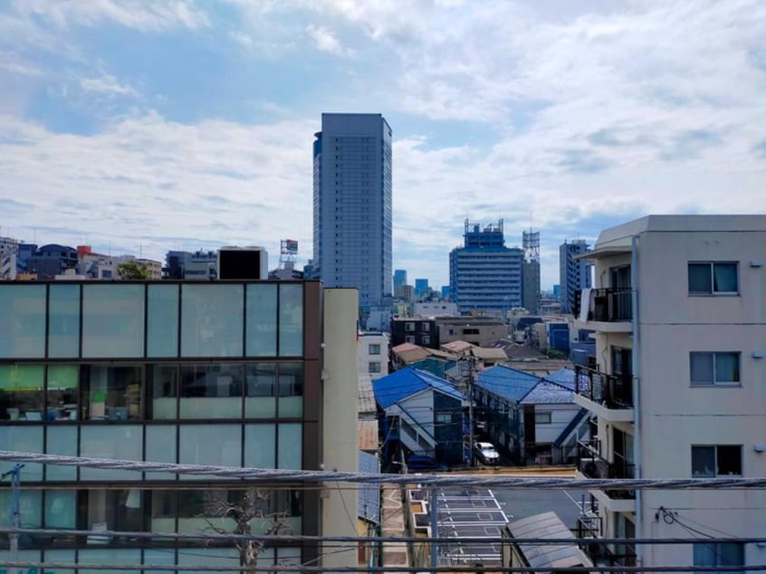室内からの展望 クオリア渋谷本町