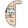 Casa-Carerra 1LDK+Sの間取り