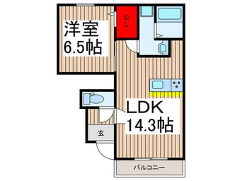 間取図 コンフォートＭヒルズ一番館