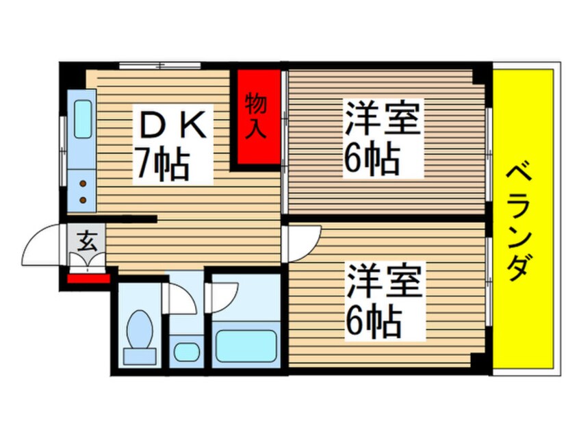 間取図 アルカディアしき