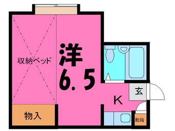 間取図 ハイムカトレア中野