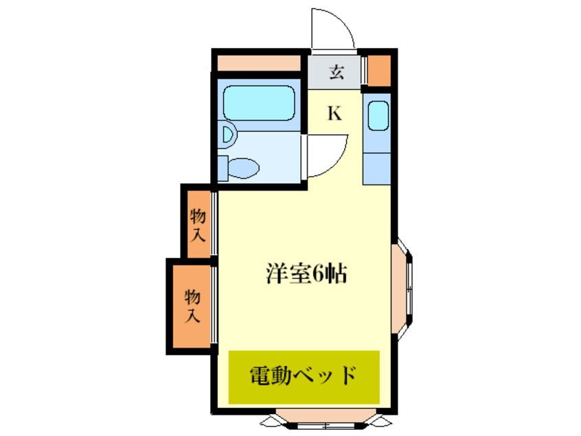 間取図 ハイムカトレア中野