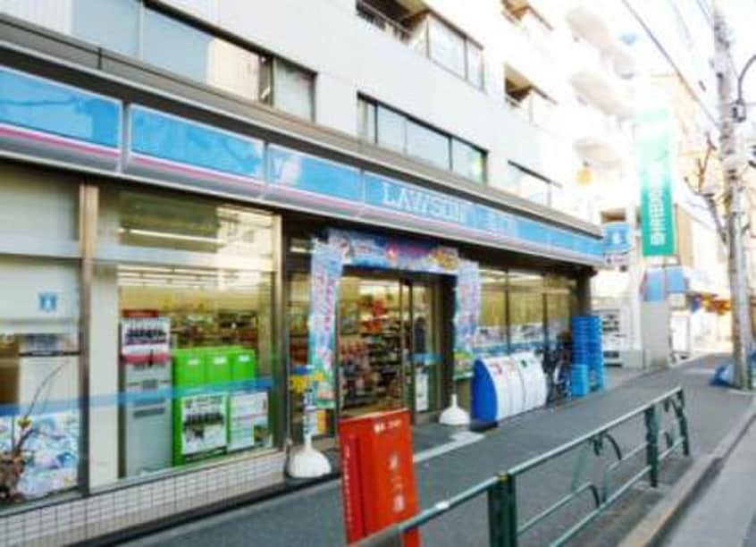 ローソン中野新井一丁目店(コンビニ)まで163m ハイムカトレア中野