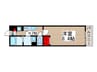 リブリ・アイネ 1Kの間取り
