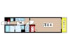 リブリ・アイネ 1Kの間取り