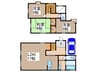 北欧風癒しの古民家ｼｱﾀｰﾊｳｽ 3LDKの間取り