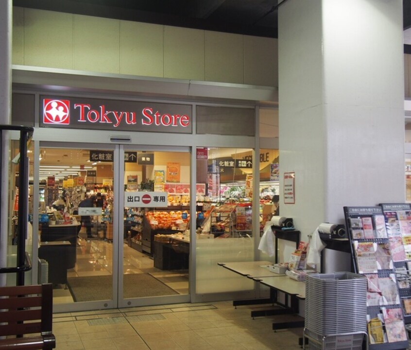 東急ストア高津店(スーパー)まで450m カステイリア高津