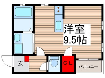 間取図 アムールエスト