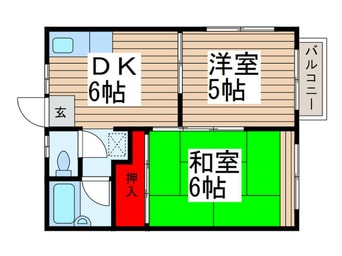 間取図 メゾン松戸